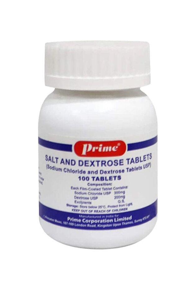 Salt and Dextrose, 100S Tablet