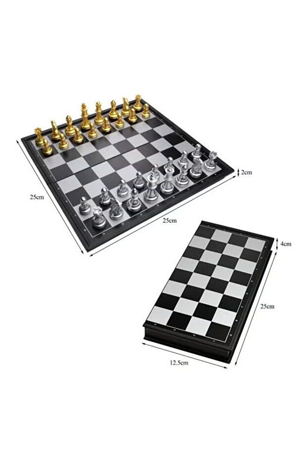 Magnetic Foldable Chess Board – Portable & Secure - 5