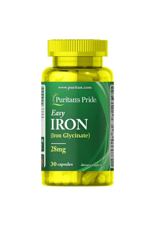 Puritan's Pride Easy Iron, 28 mg, 30s