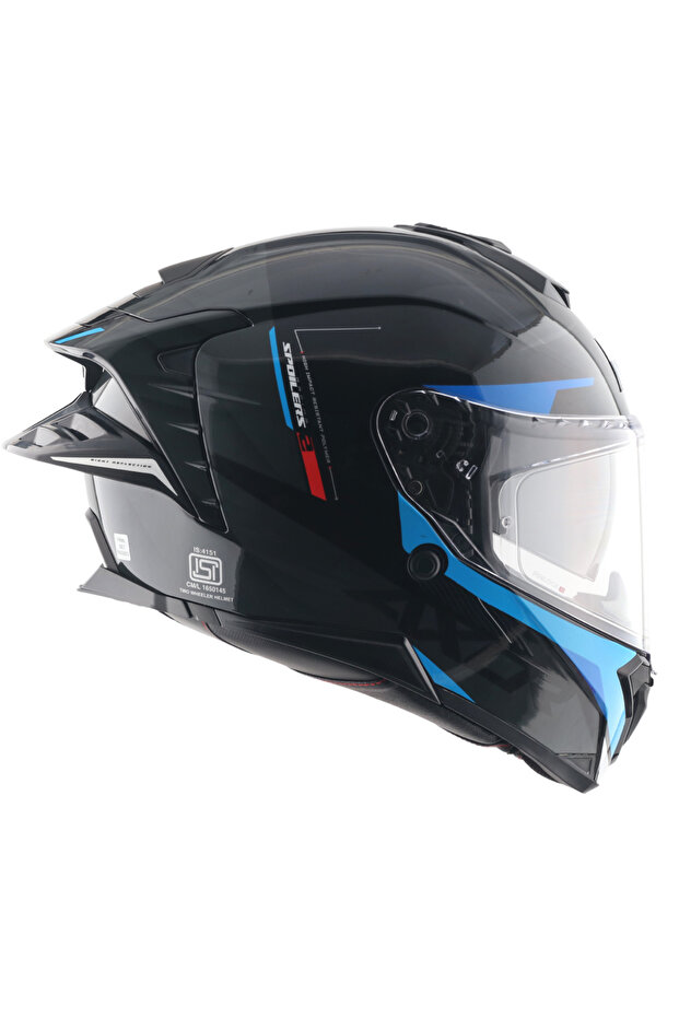 Brutale Kryptic Kask Black Blue - Pinlock Dahil - 3