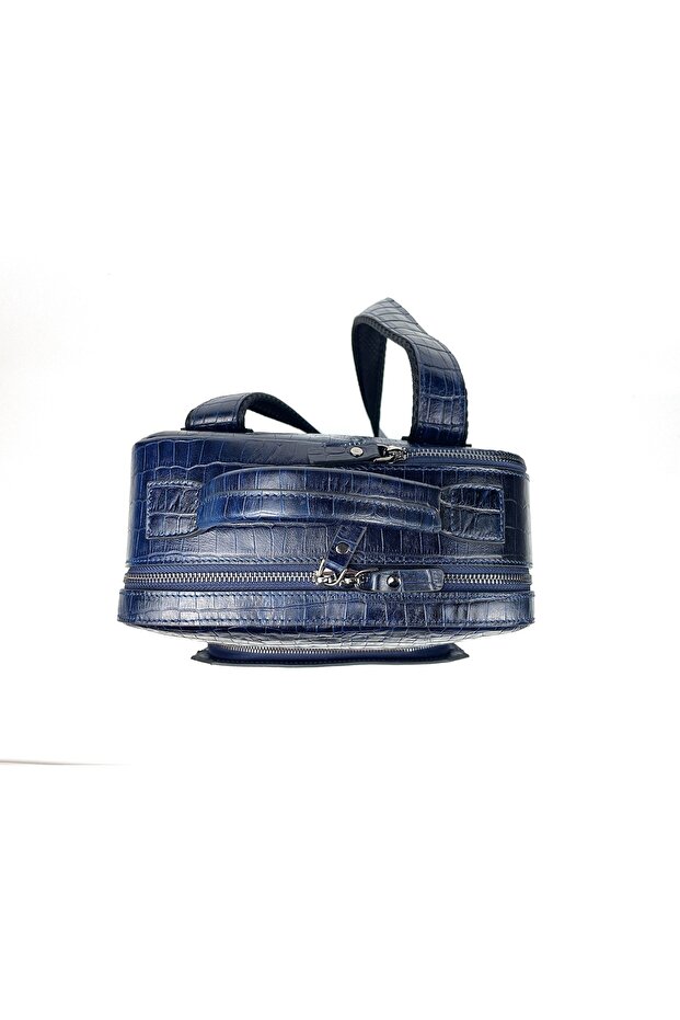 حقيبة ظهر من الجلد الطبيعي - 3