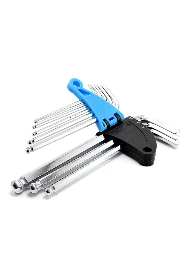 Set 9 chei hexagonale, Allen în formă de L, Cod C6614 - 5