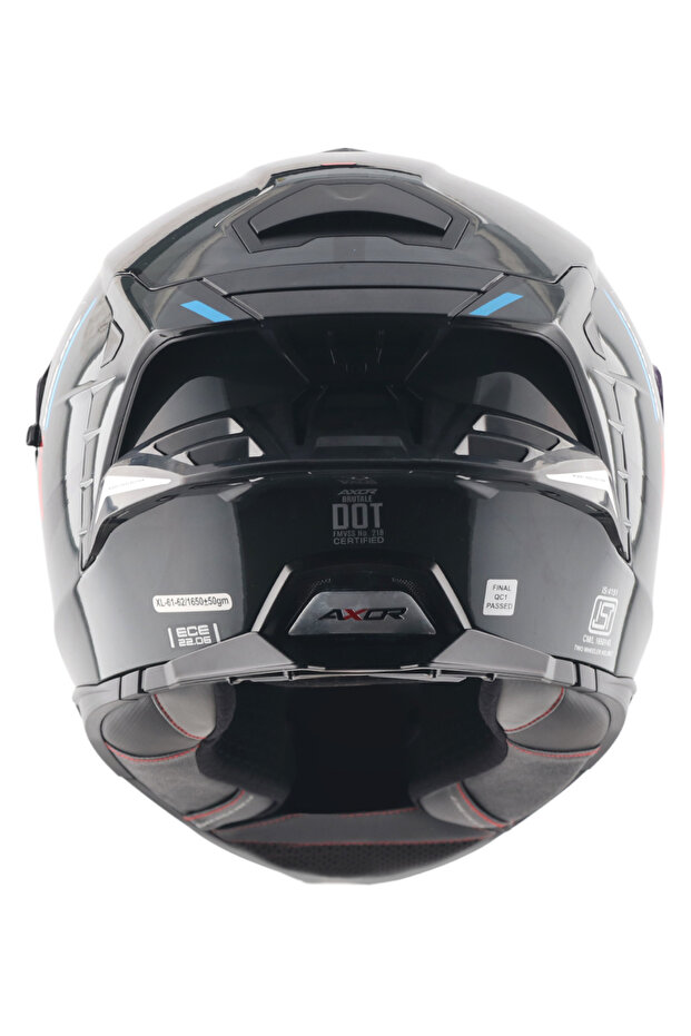 Brutale Kryptic Kask Black Blue - Pinlock Dahil - 2