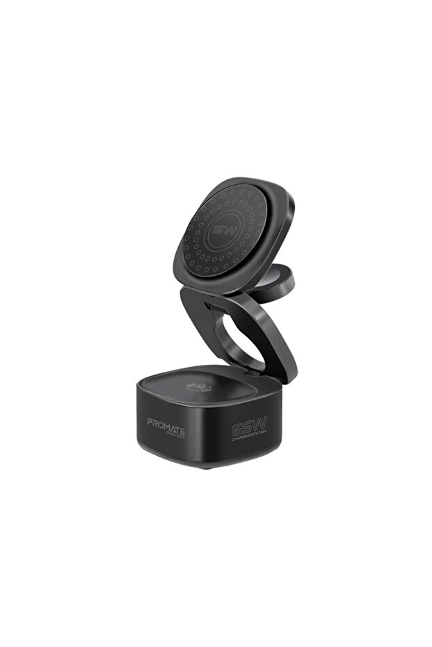 65W GaNFast™ Foldable MagSafe Compatible Wireless Charging Station