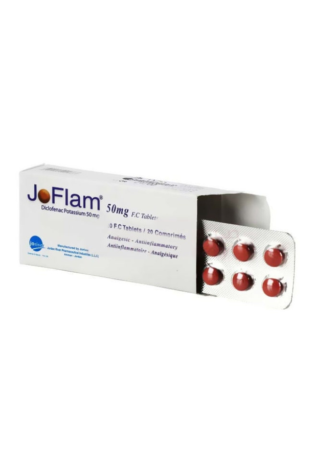 Joflam , 50 mg, 20 Tablets