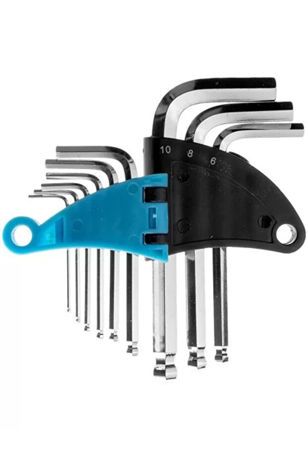 Hexagonal Ballpoint Keys, 9 pcs, - 3