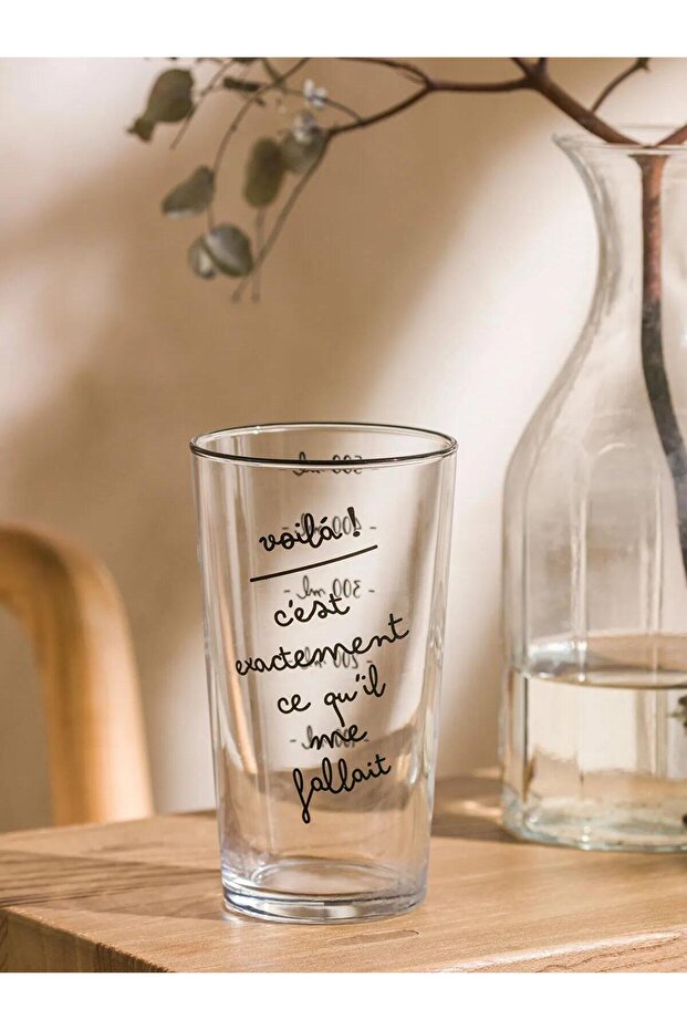 LCW HOME Baskılı Cam Bardak 500 ml (W5) - 3