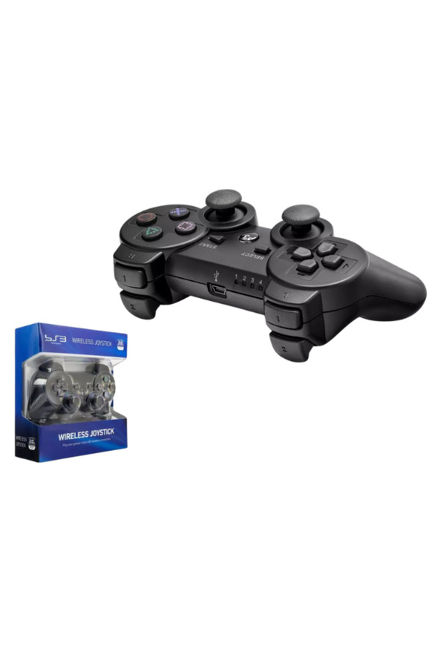PS90 Doubleshock 3 | Kablosuz, Titreşimli PS3 Uyumlu PS‑3 Game Pad - 1