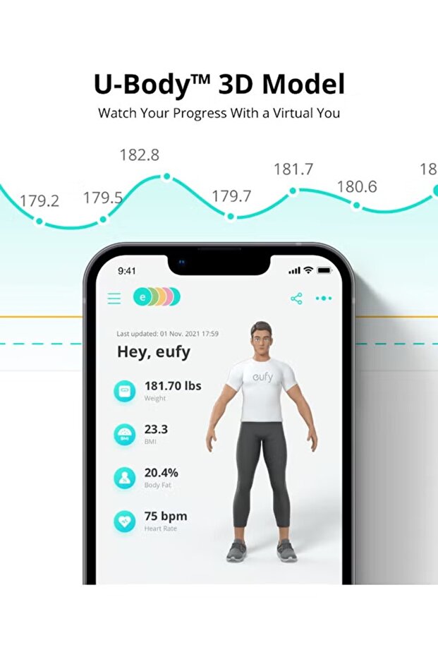 ميزان P2 Pro الذكي - محلل عالي الدقة لتكوين الجسم - 6