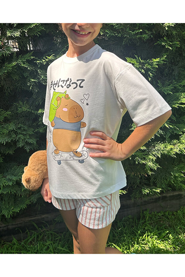 Kapibara Capybara Tişört - 1