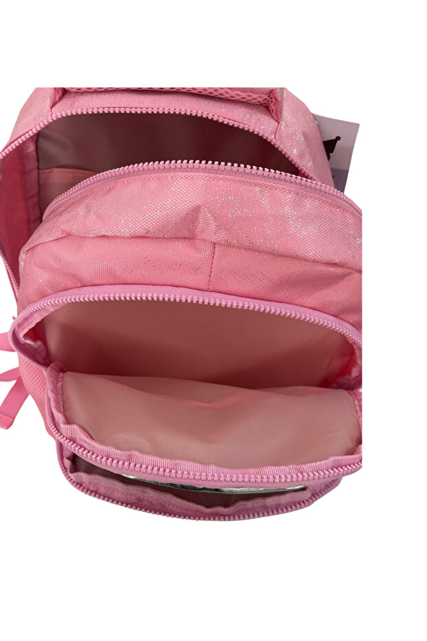 Kuromi 3'lü pembe okul Çantası seti - 5