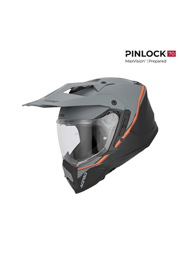 Assault Graphıc 22-06 Kask Siyah Turuncu - 1