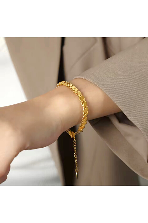 Çelik Arpa Bileklik - 3