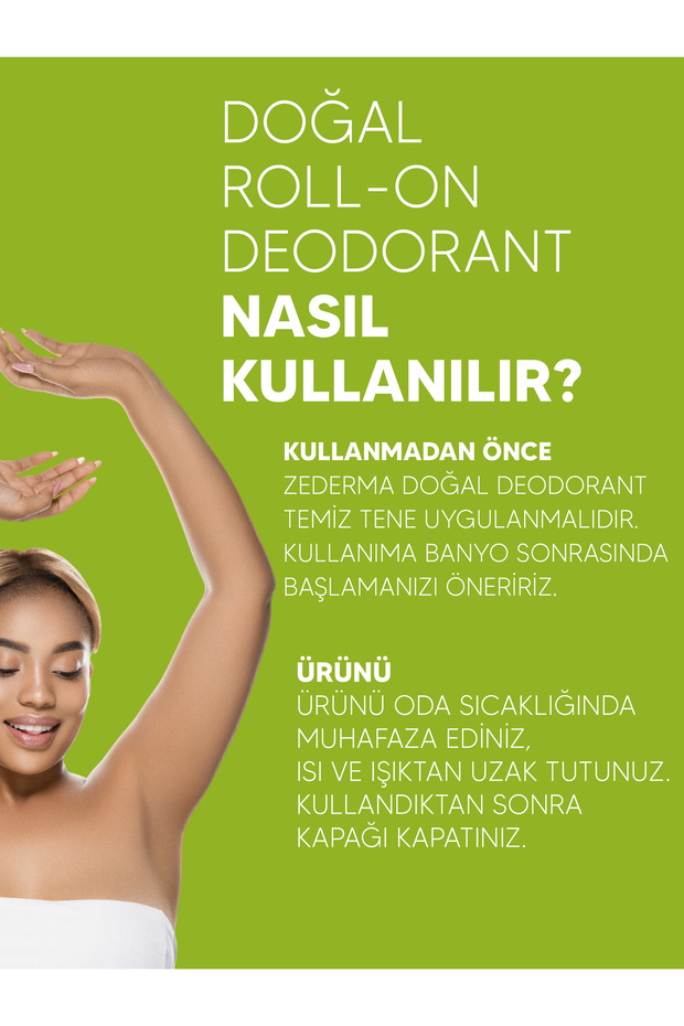 Doğal Roll-on Deodorant Bergamot - 3