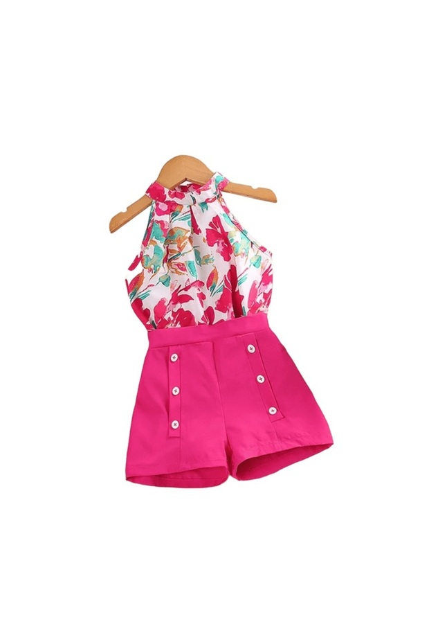 MiniMe Two-Piece Clothing Set for Girls | 36–48 Months | Pink | Cotton/Polyester Blend