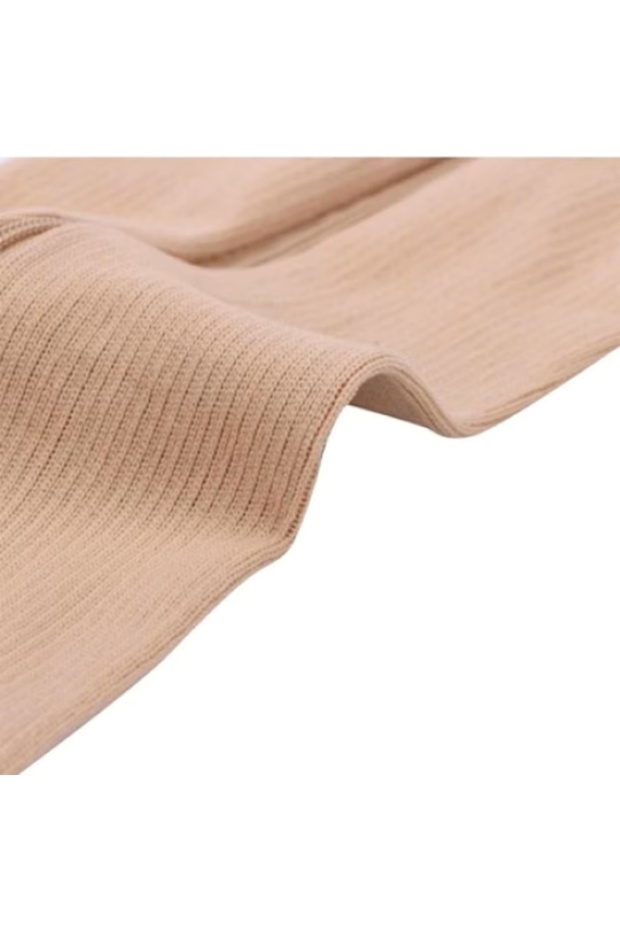 Compression Socks with Zipper for Circulation and Varicose Veins, Beige, Sizes L-XL - 6
