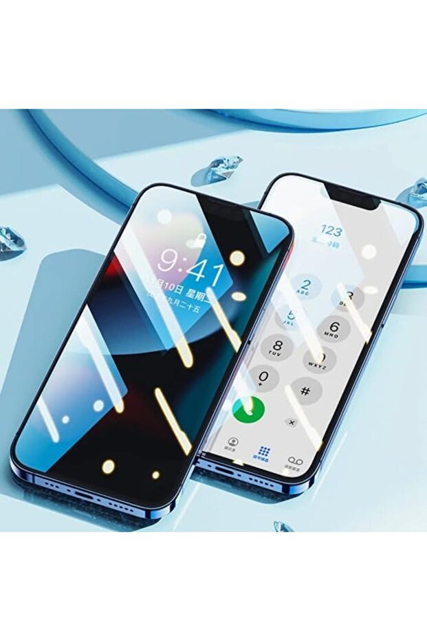 واقي شاشة زجاجي مقوى بتغطية كاملة 5D لهاتف iPhone 13 - 4