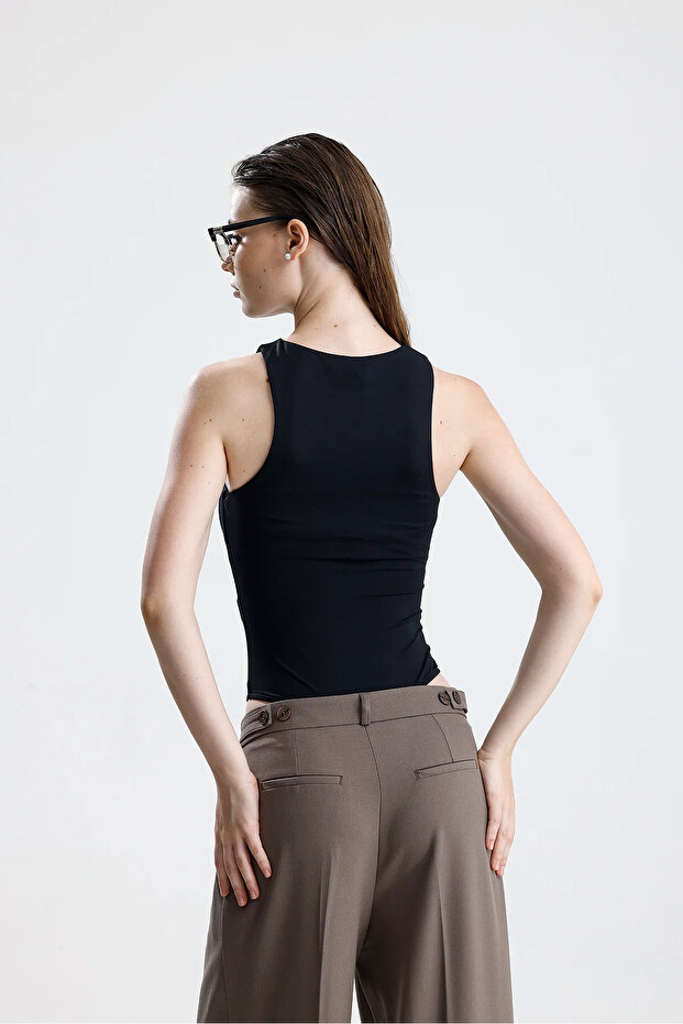 Kadın Basic Bodysuit - 6