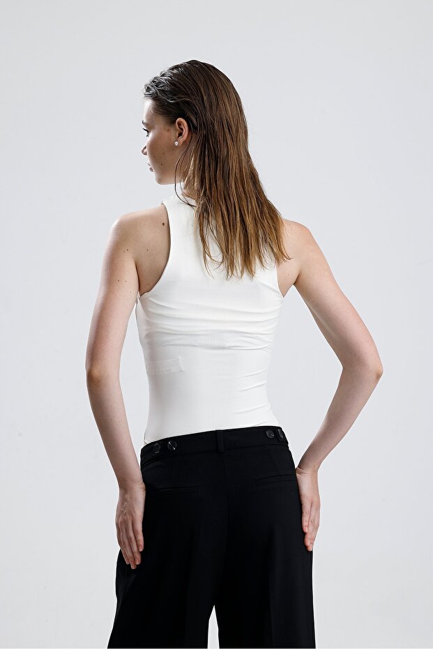 Kadın Basic Bodysuit - 6