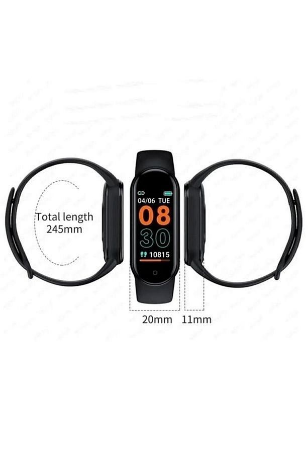 M7 Akıllı Bileklik Renkli İOS & Android Uyumlu Kalp Atış Uyku Takibi Bluetooth Bildirim 2025 - 5