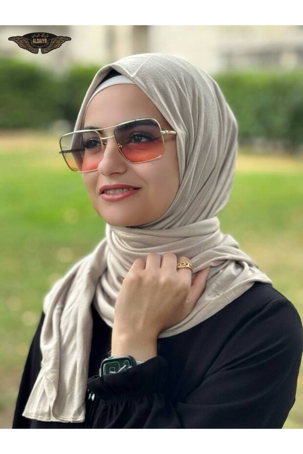 شال قطن ممشط عادي - 1