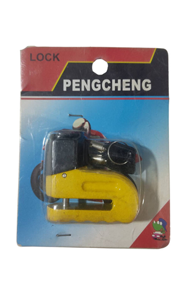 LOCK PENCGHENG SARI KÜÇÜK DİSK KİLİDİ - 2