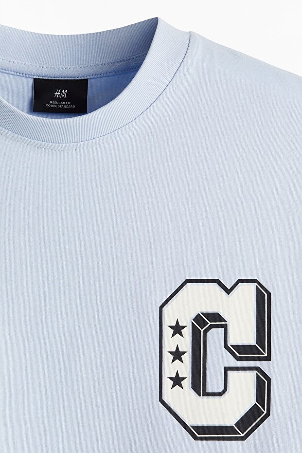 Baskılı Tişört Regular Fit - 6