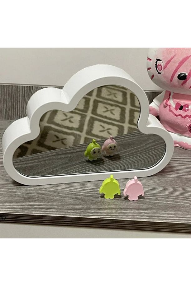 Lale Gece Lambası Cloud Mirror Soft Light El Yapımı Dekoratif Masa Üstü Lamba - 3