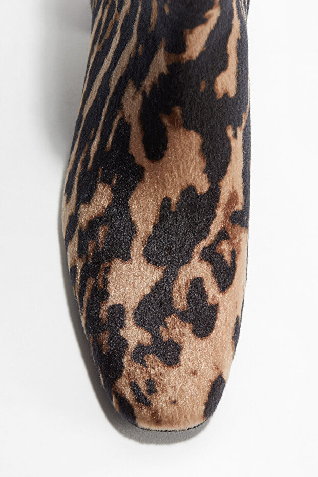 Blok Topuklu Bot - 2