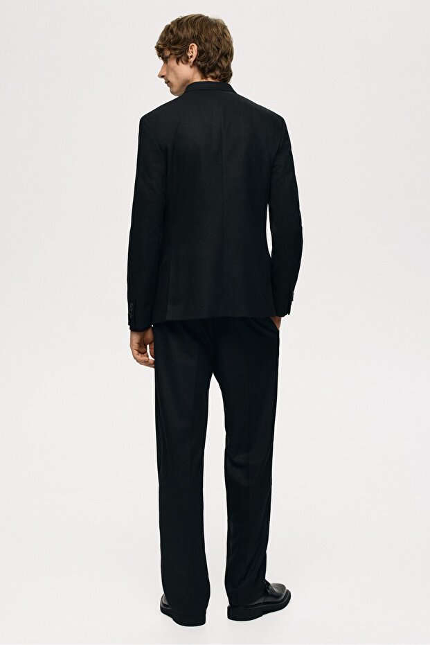 Daralan Paçalı Pantolon Regular Fit - 4