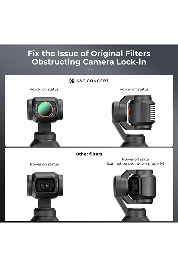 Magnetic CPL Filtre ( DJI Osmo Pocket 3 combo Uyumlu ) - 4