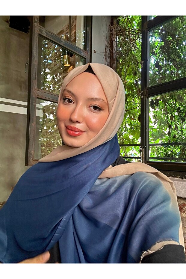 شال قطن متدرج - 1