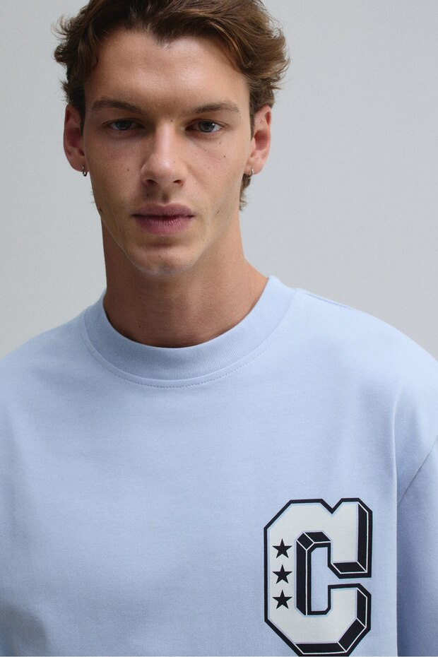 Baskılı Tişört Regular Fit - 5