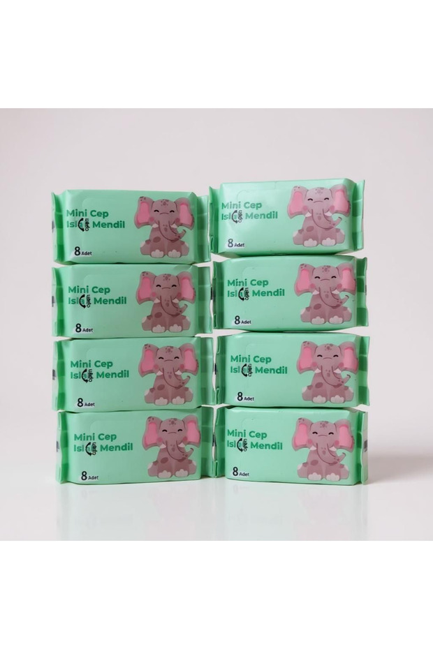 1 paket Minik Islak Cep mendili ve 100' LÜ Minik kağıt sabun - 4