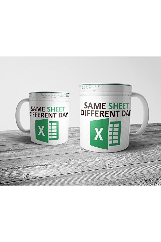 Same Sheet Different Day Excel Kupa Bardak - 1