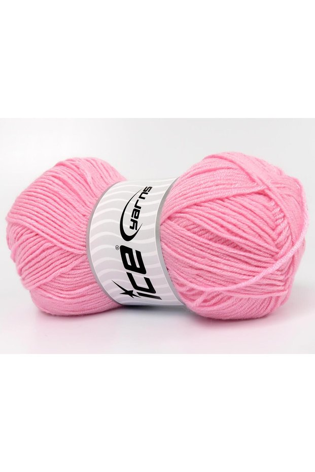 Lot of 4 X 100Gr Skeins Ice Yarns Baby Dream Hand Knitting Yarn Baby Pink