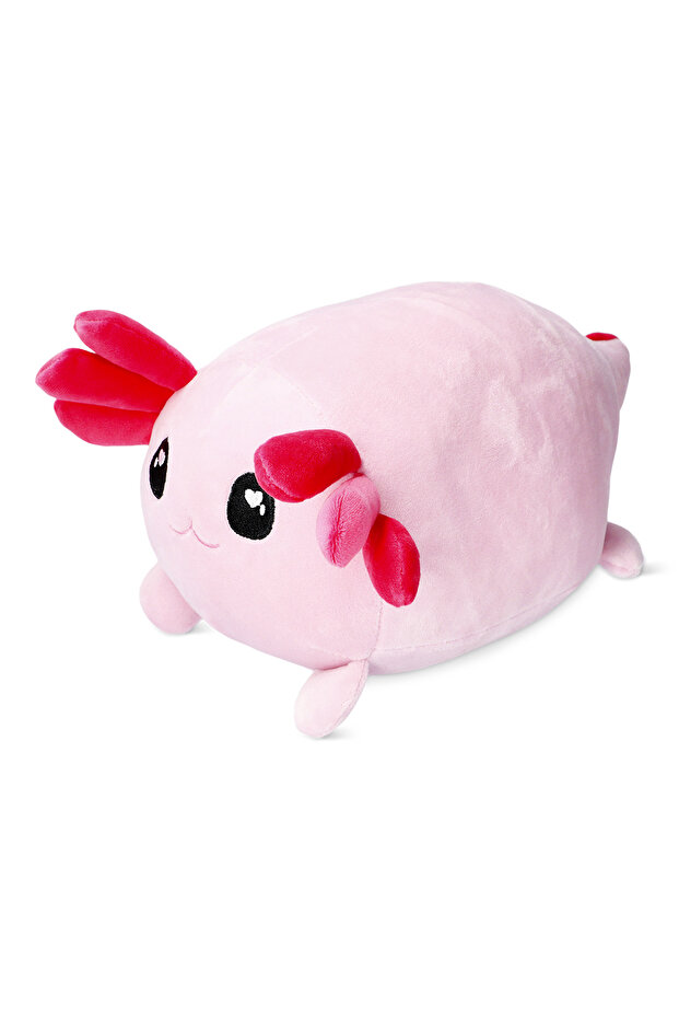 Pembe Yuvarlak Şekilli Sevimli Canavar Peluş Oyuncak - 3