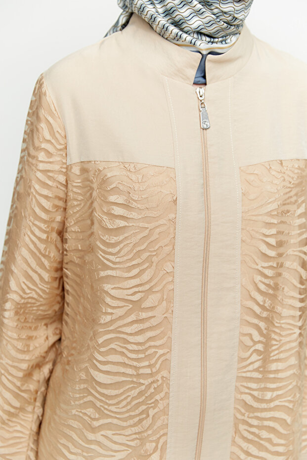 Fermuarlı Pardösü - 5