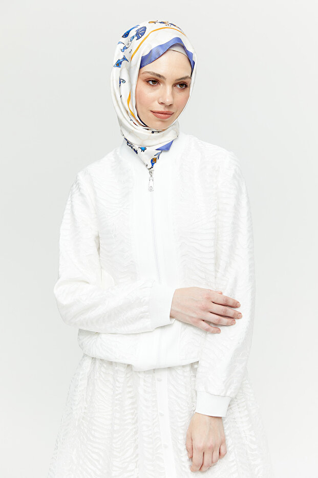 Zebra Organzeli Bomber Ceket - 3