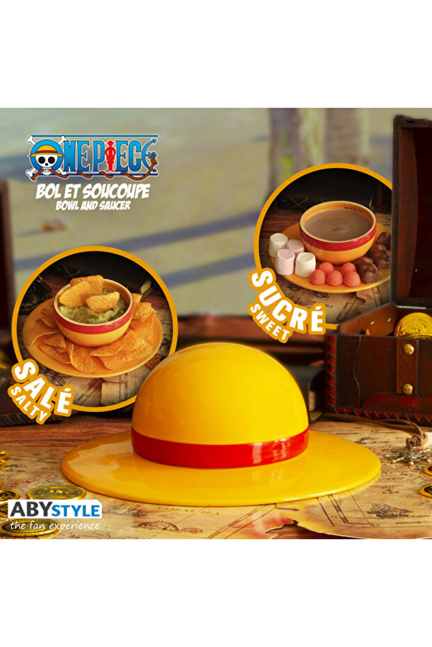 One Piece - Bowl and Saucer - Strawhat - Bowl - Abybol034