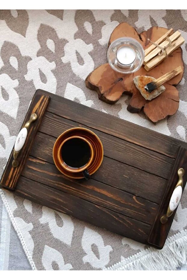 ahşap sunum ahşap tepsi - 3