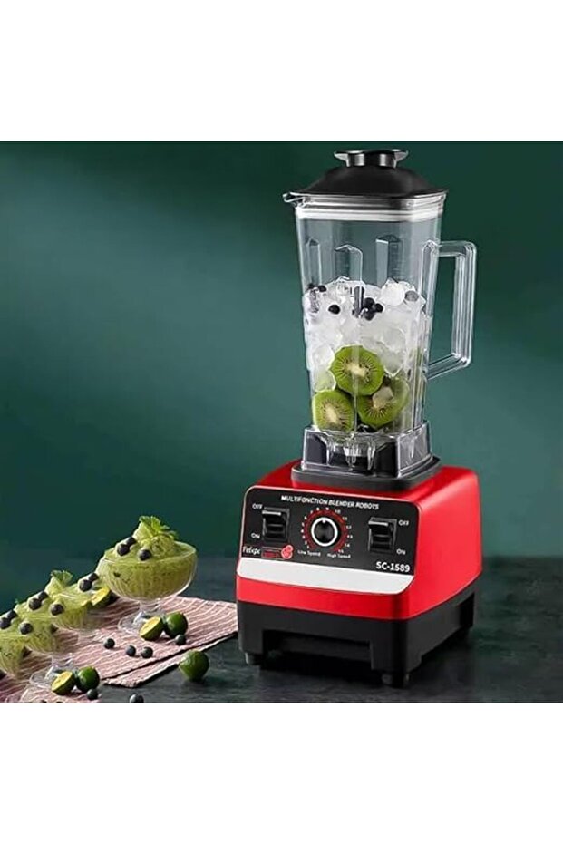 Electric Blender from Gold Crest with Multi-Function Grain Mill, 2.5 Liter Adjustable Capacity - 5
