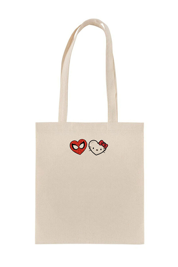Hello Kitty Love Printed Cloth Bag