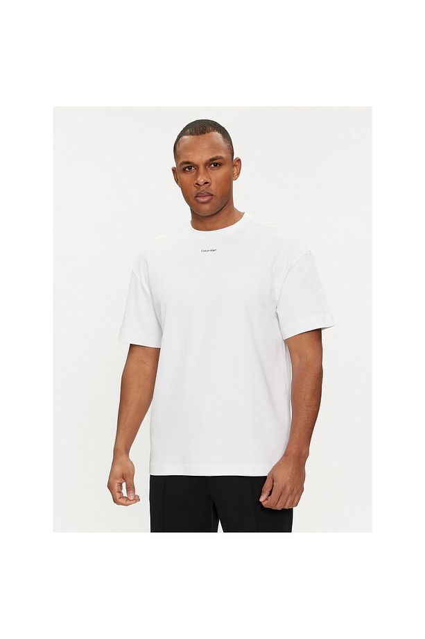 Ck K10k112487 Nano Logo Interlock Erkek Tshırt - 1