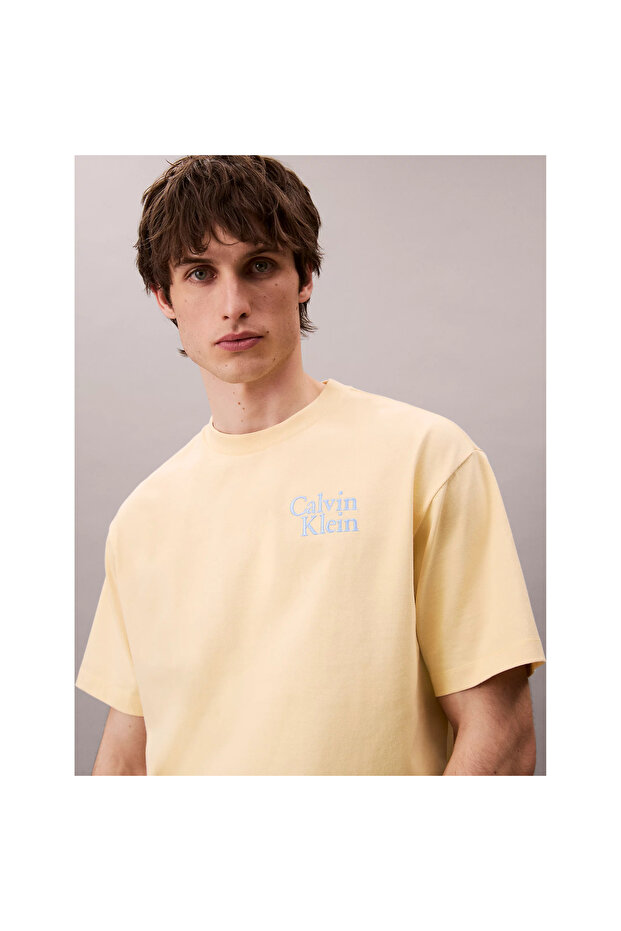 Ck Lv04rc808g Ss 16s Calvın Resort Scrıpt Grap Erkek Tshırt - 8