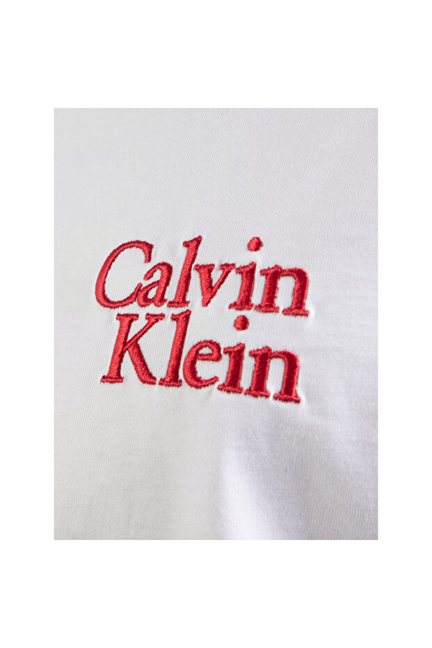 Ck Lv04rc808g Ss 16s Calvın Resort Scrıpt Grap Erkek Tshırt - 3