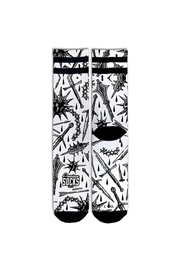 جوارب من القرون الوسطى متوسطة الارتفاع - 7