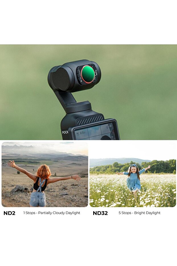 Magnetic Variable ND2-32 Filter ( DJI Osmo Pocket 3 combo Uyumlu ) - 6