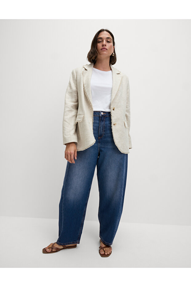 Orta Bel Barrel Paça Jean - 1