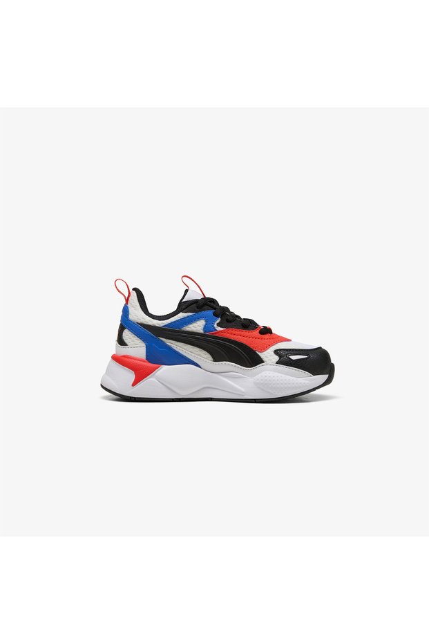 Rs-X Effect Kids White Sports Shoes